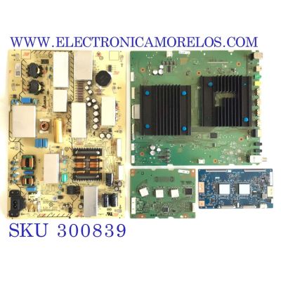KIT DE TARJETAS PARA TV SONY / MAIN A-5011-882-A / 1-003-688-21 / FUENTE 1-006-108-21 / AP-P341AM / T-CON 55.65T59.C07 / 55T41 C05 CTRL / LED DRIVER A-5016-210-A / DISPLAY YDAF065DNU01 / MODELO XBR-65X950H / XBR65X950H